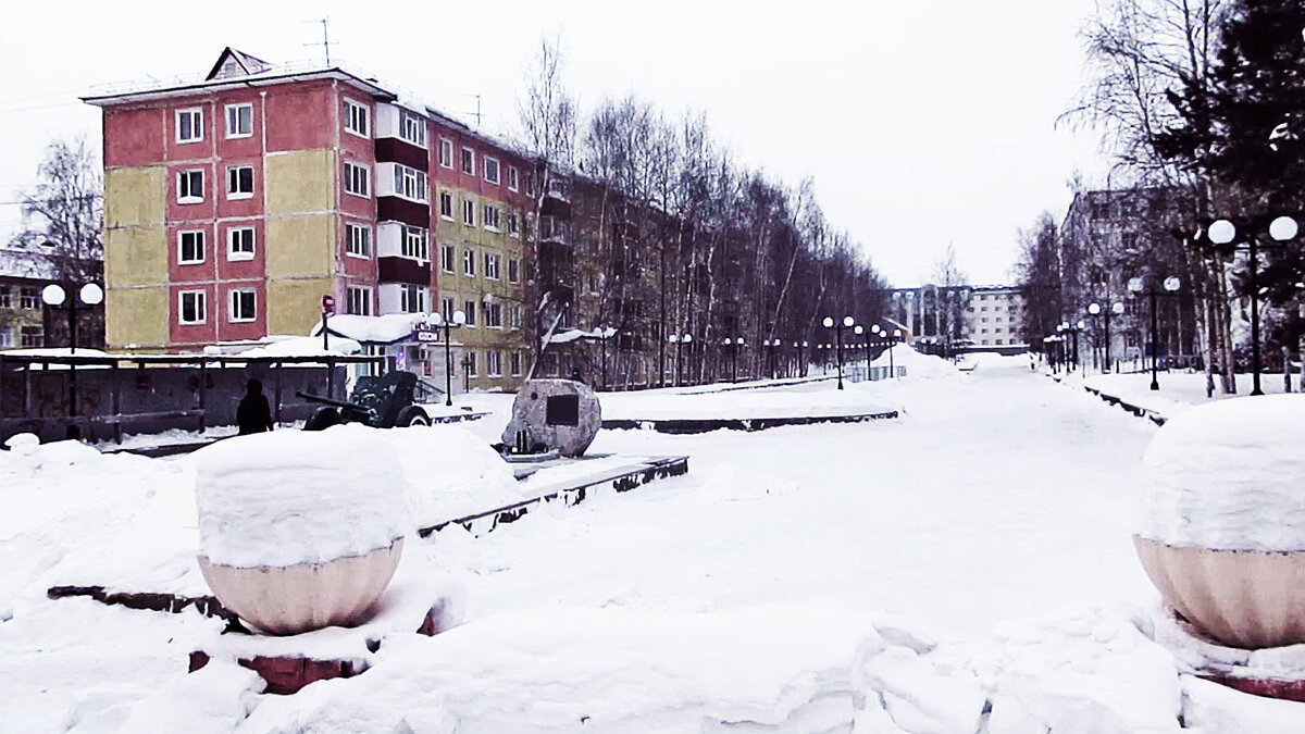 Март...Вид на центральный бульвар! - Владимир 