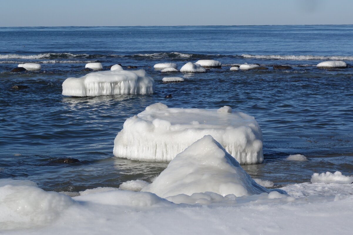Февраль, Балтийское море и побережье, Калининградская область - Рита Симонова