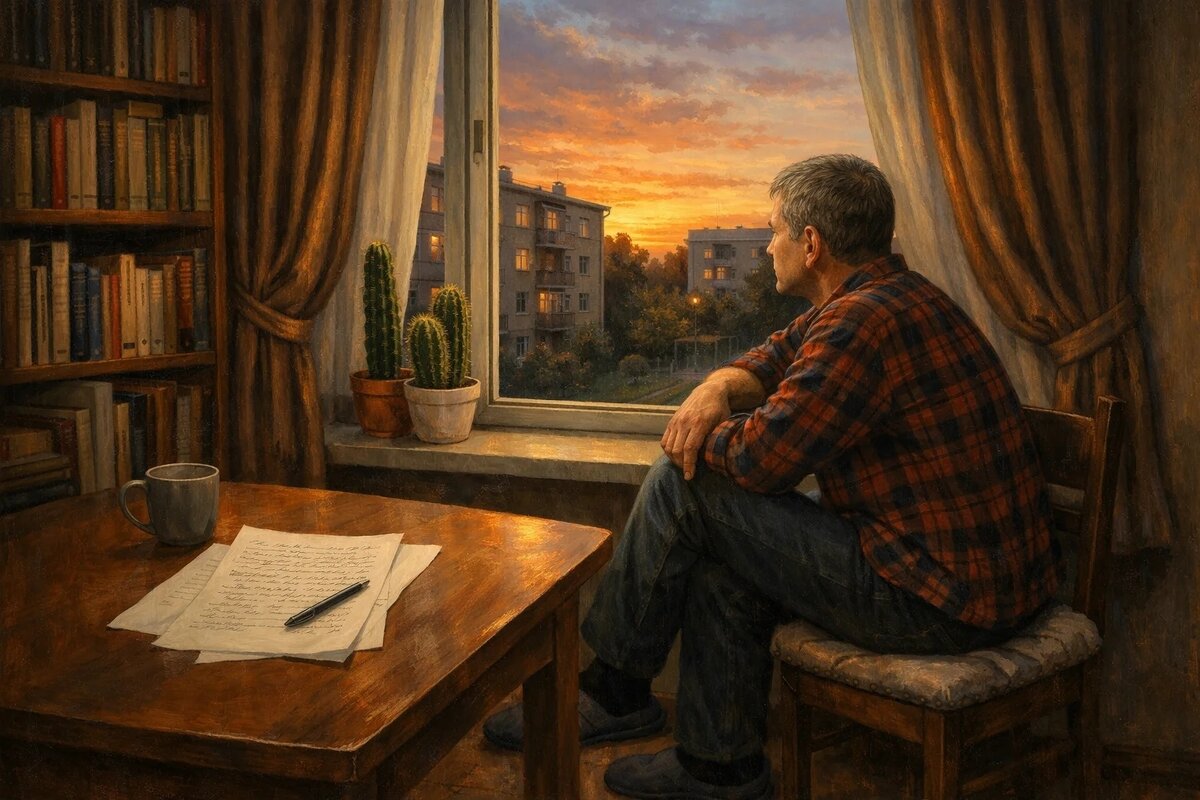 "На закате" - Денис Бочкарёв