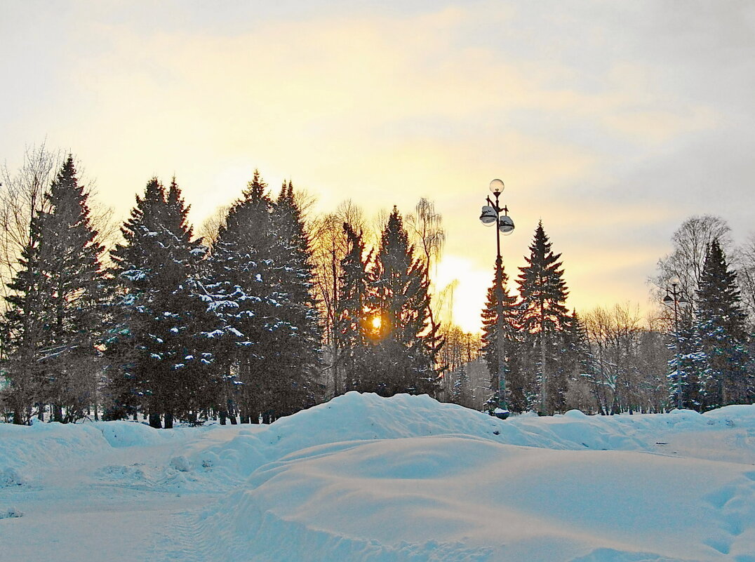 Зимний закат - VasiLina *