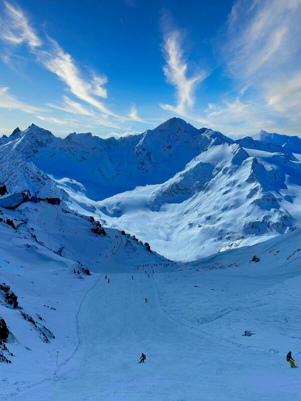 Склоны Домбая. - Марина Леонидовна