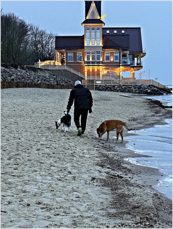 Утро на берегу моря. - Валерия Комова