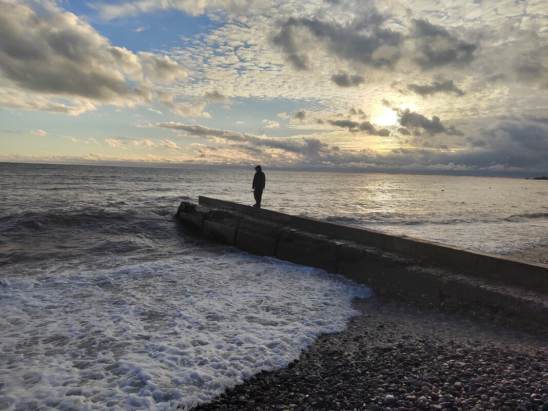 Закат на Черном  море. Автор Саша - Фотогруппа Весна