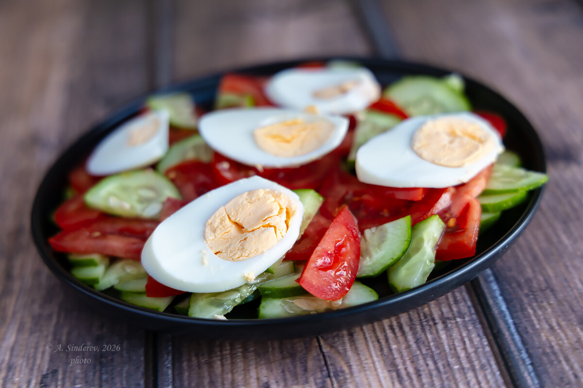 Овощи с яйцом - Александр Синдерёв