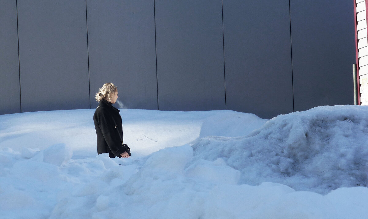 Март... В одиночестве среди сугробов! - Владимир 