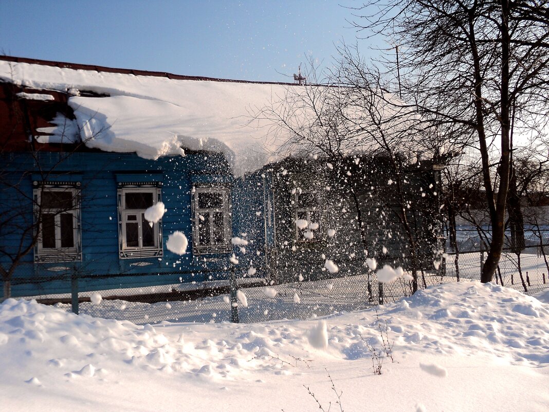Начало марта в деревне. - Наталья ***