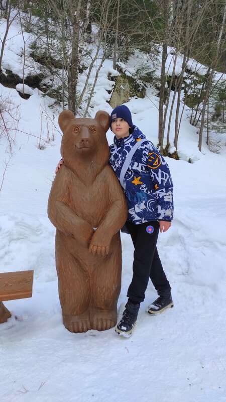 С Мишкой - Татьяна Лютаева