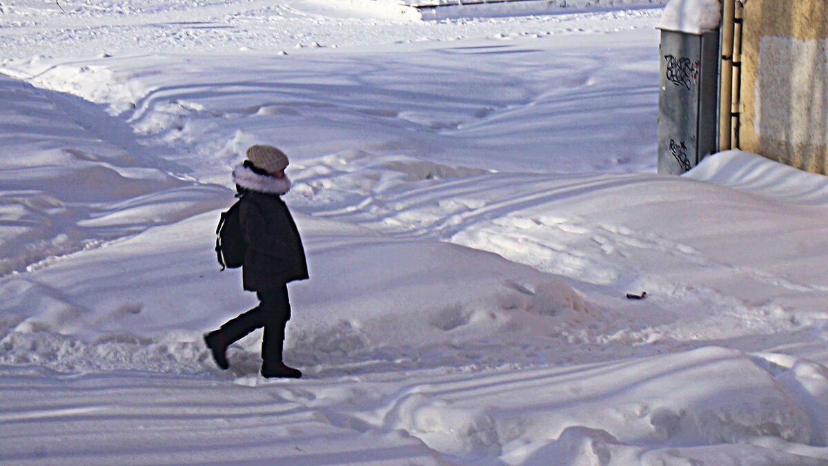 Март...Из школы- домой! - Владимир 