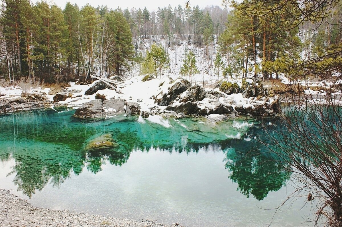 Голубые озера Алтая - Галина Нестратова