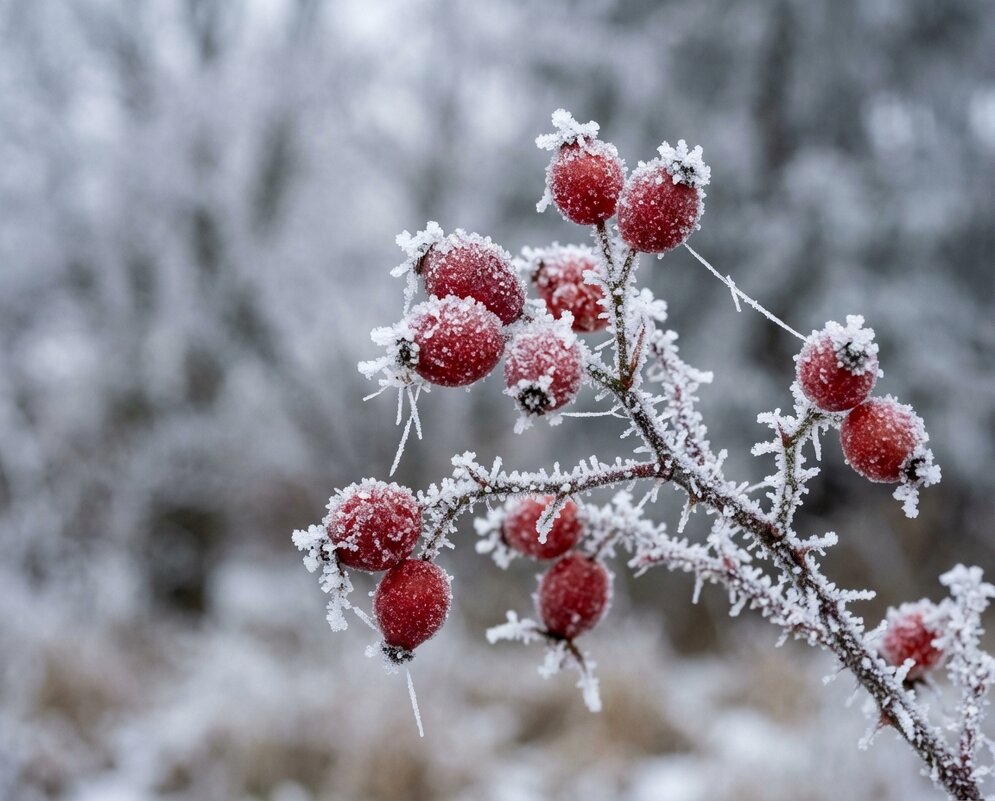 Шиповник зимой - Лилия Шиповник зимой - Лилия