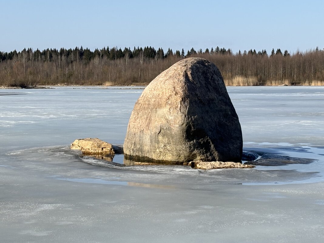 Пейзаж с камнем - Ольга Савельева Пейзаж с камнем - Ольга Савельева