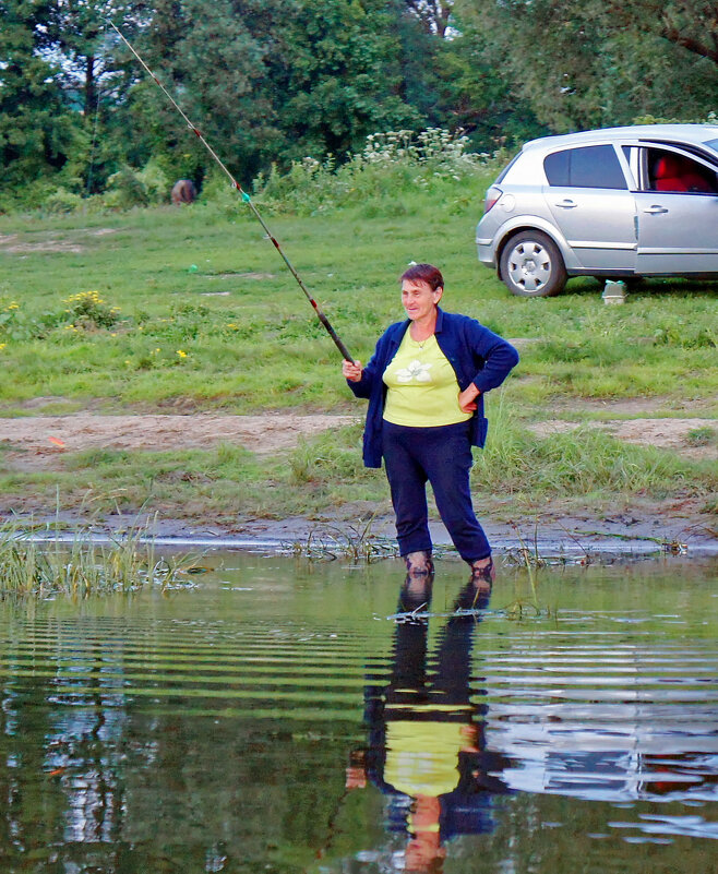 - Сейчас поймаю! - Валерий Судачок