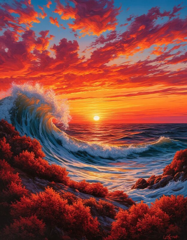 Море и небо - Георгий Пичугин