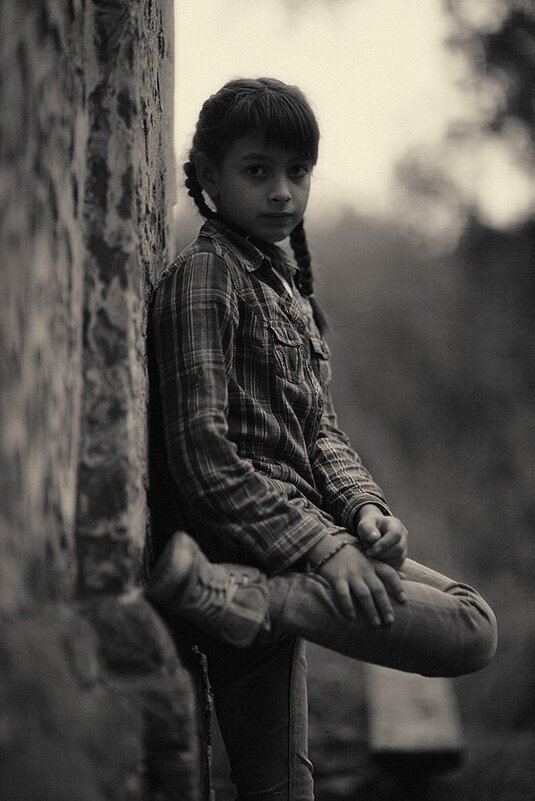 Девочка с косичками - Тимур Кострома ФотоНиКто Пакельщиков