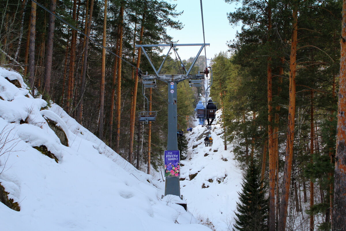 Канатная дорога на гору Церковка - Татьяна Лютаева