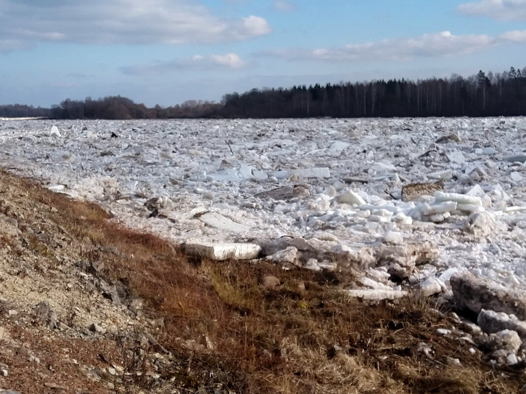 весна.ледоход - ИННА ПОРОХОВА