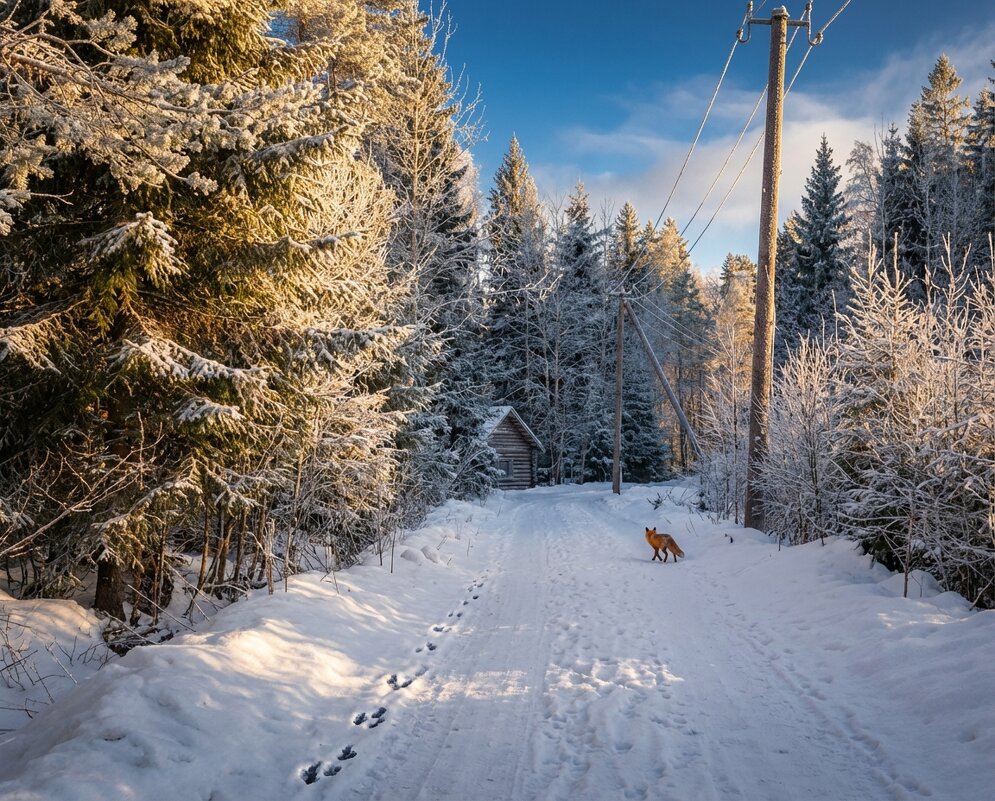 Дорожка на даче в солнечную погоду - Лилия 
