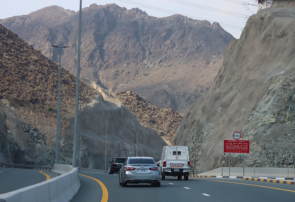 По трассе Фуджейра-Дибба - Галина Ильясова