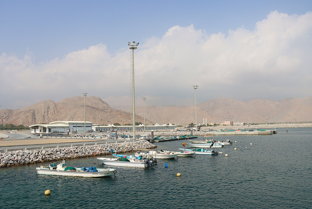 На границе ОАЭ и Омана - Галина Ильясова