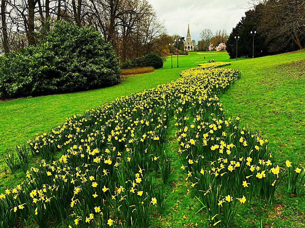Весна в парке Брюсселя - Aida10 