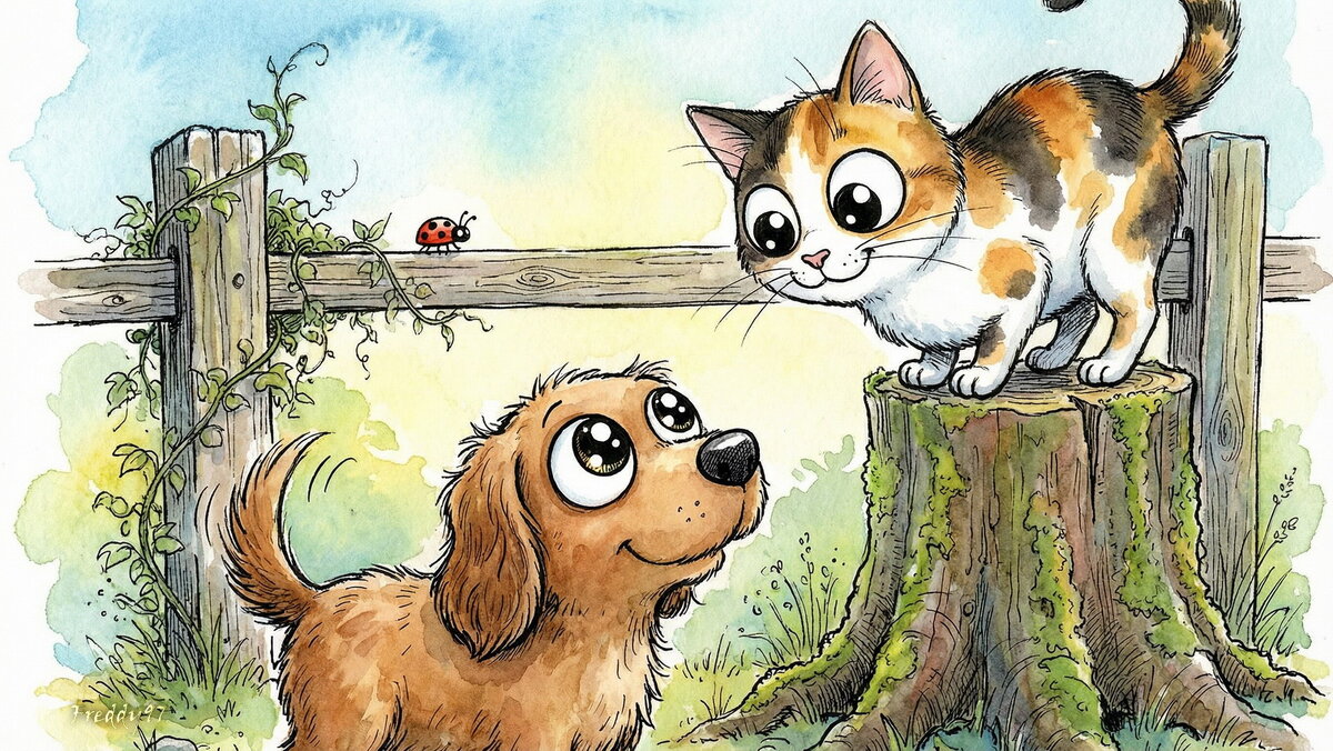 А я выше тебя! - Freddy 97