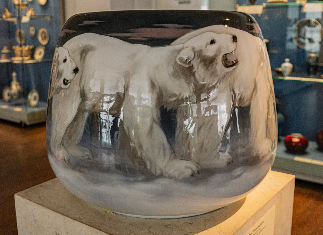 Ваза "Белые медведи" - Ирина Соловьёва Ваза "Белые медведи" - Ирина Соловьёва