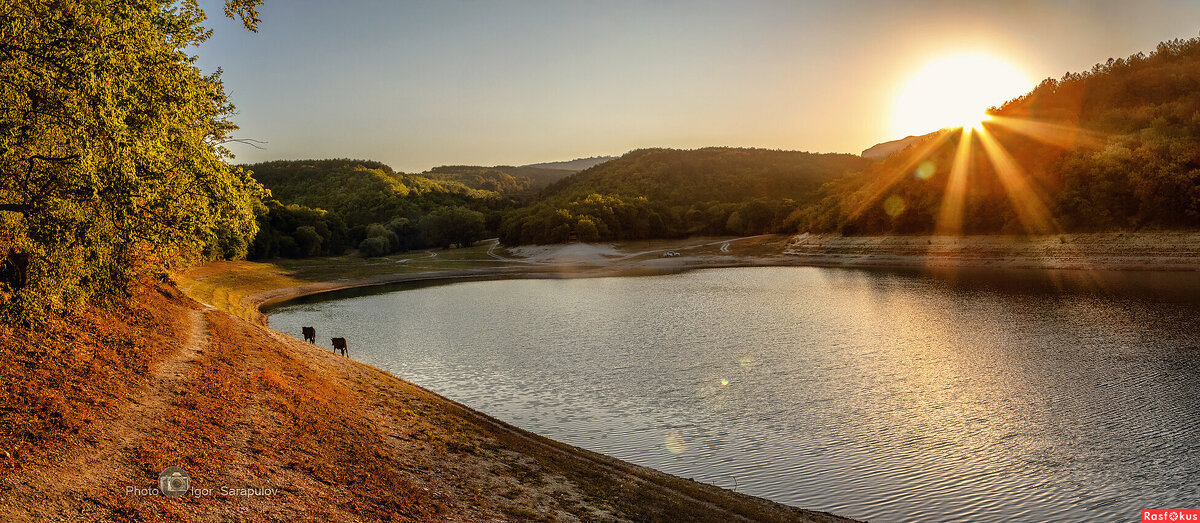 Вечер на Новоульяновском пруду - Игорь Сарапулов Вечер на Новоульяновском пруду - Игорь Сарапулов