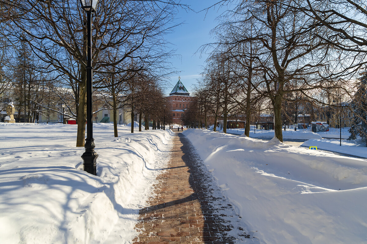 Зима в Нижегородском Кремле - Александр Синдерёв