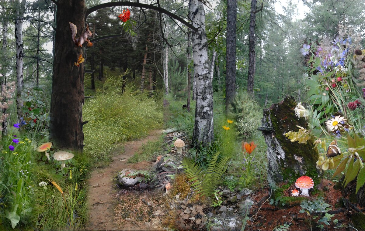 пейзаж для иллюстрации - Екатерина Панова пейзаж для иллюстрации - Екатерина Панова