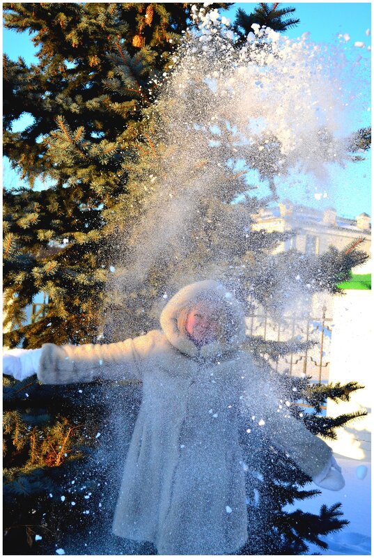 Белый снег. - Михаил К