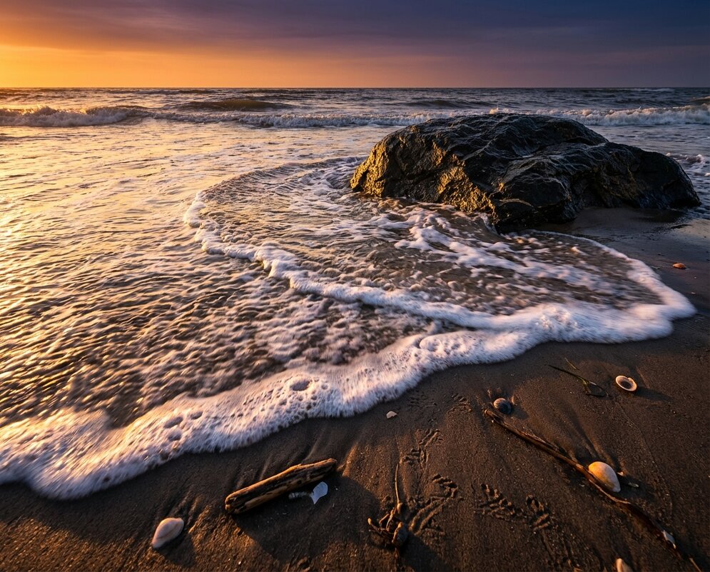 Волна на закате - Лилия 