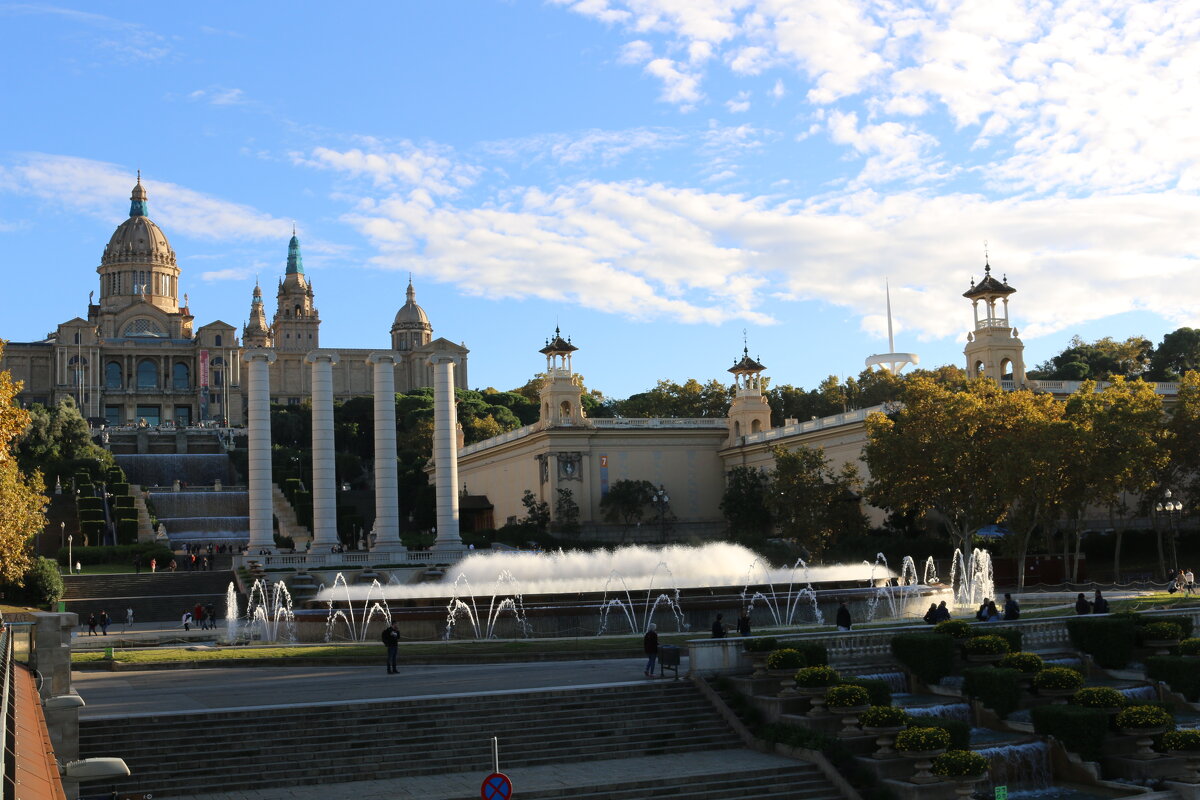Фонтан у Национального музея Каталонии - Ольга 
