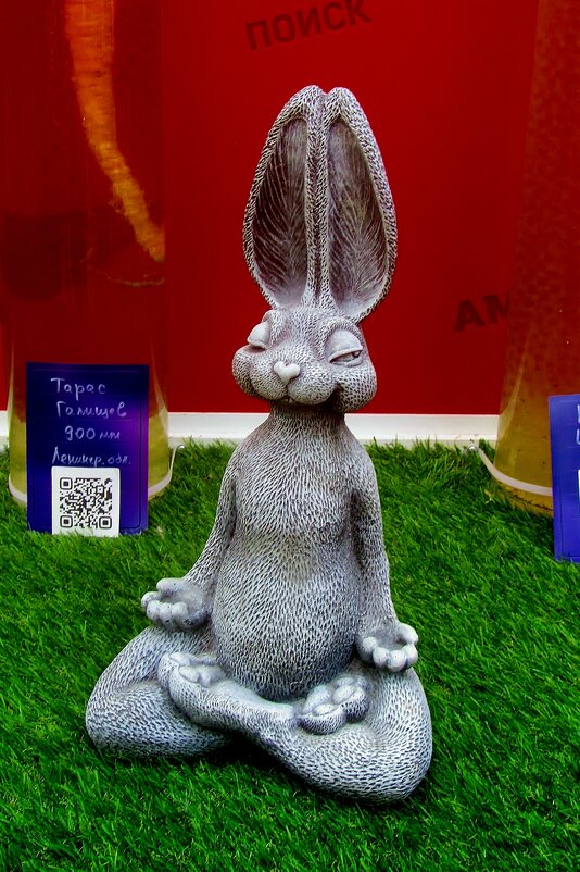 ..зайцы на выставке.. - galalog galalog