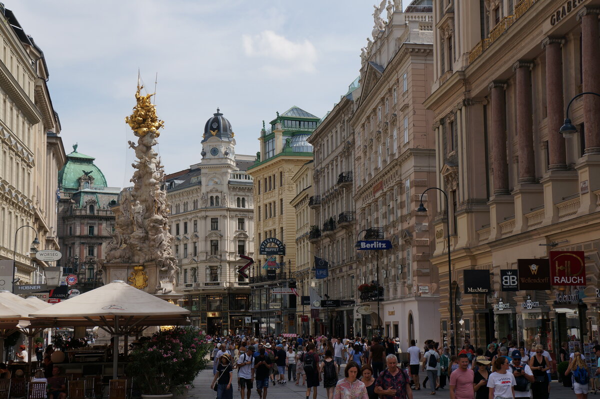Вена, улица Грабен - Алёна Савина