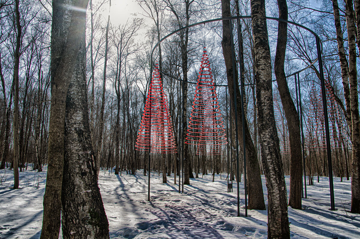 Весна в парке Малевича.. - Юрий Яньков