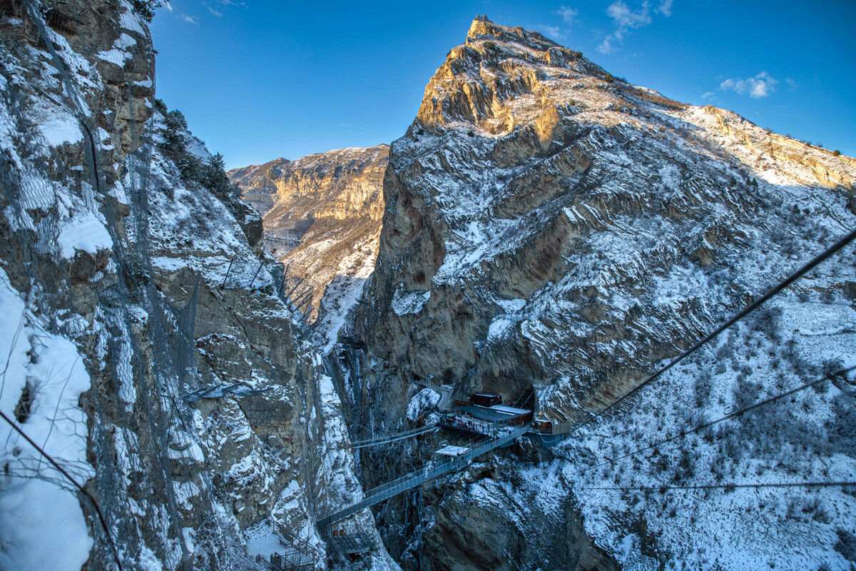 Комплекс «Нохъо» в Сулакском каньоне. Дагестан. - Дина Евсеева