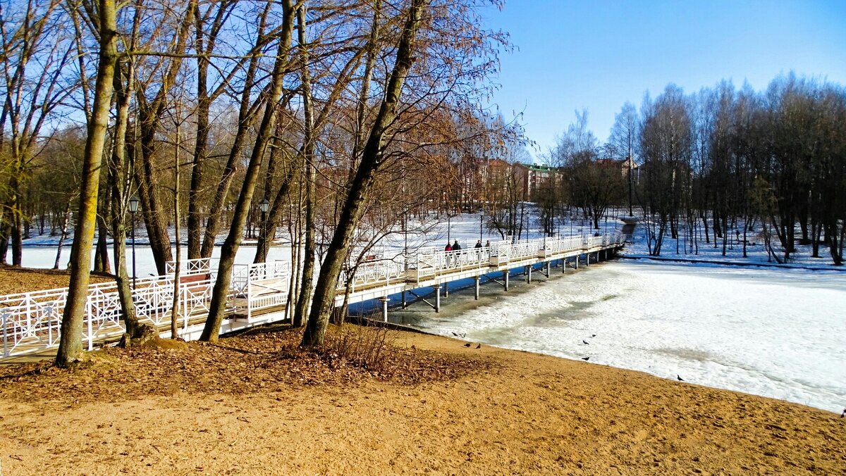 Весенний город. - Милешкин Владимир Алексеевич 