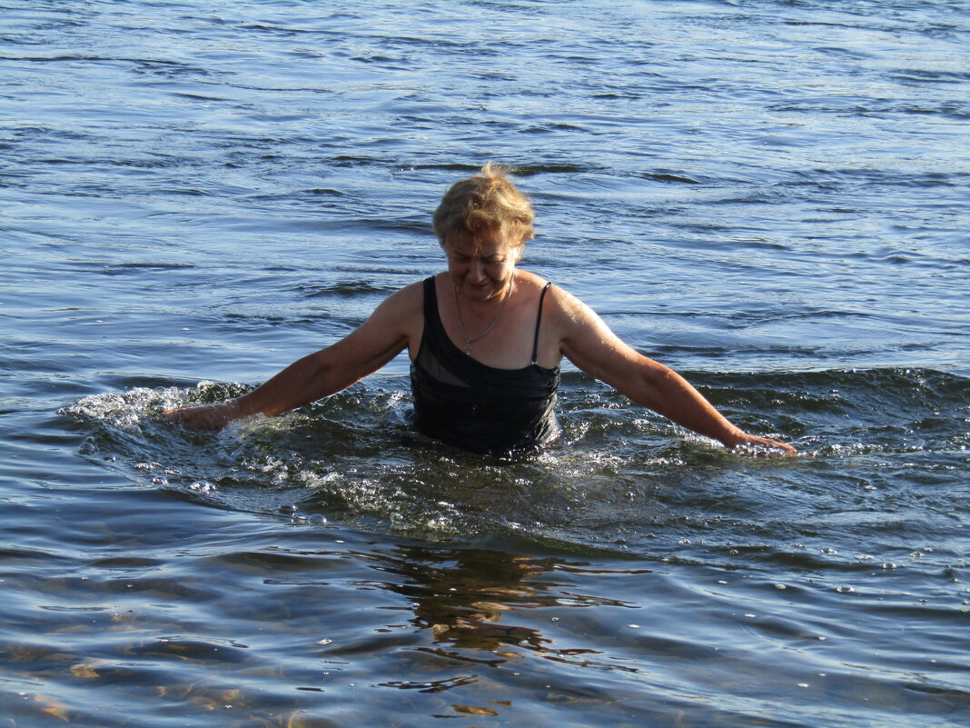 Холодна водичка в Енисее! - Galaelina ***