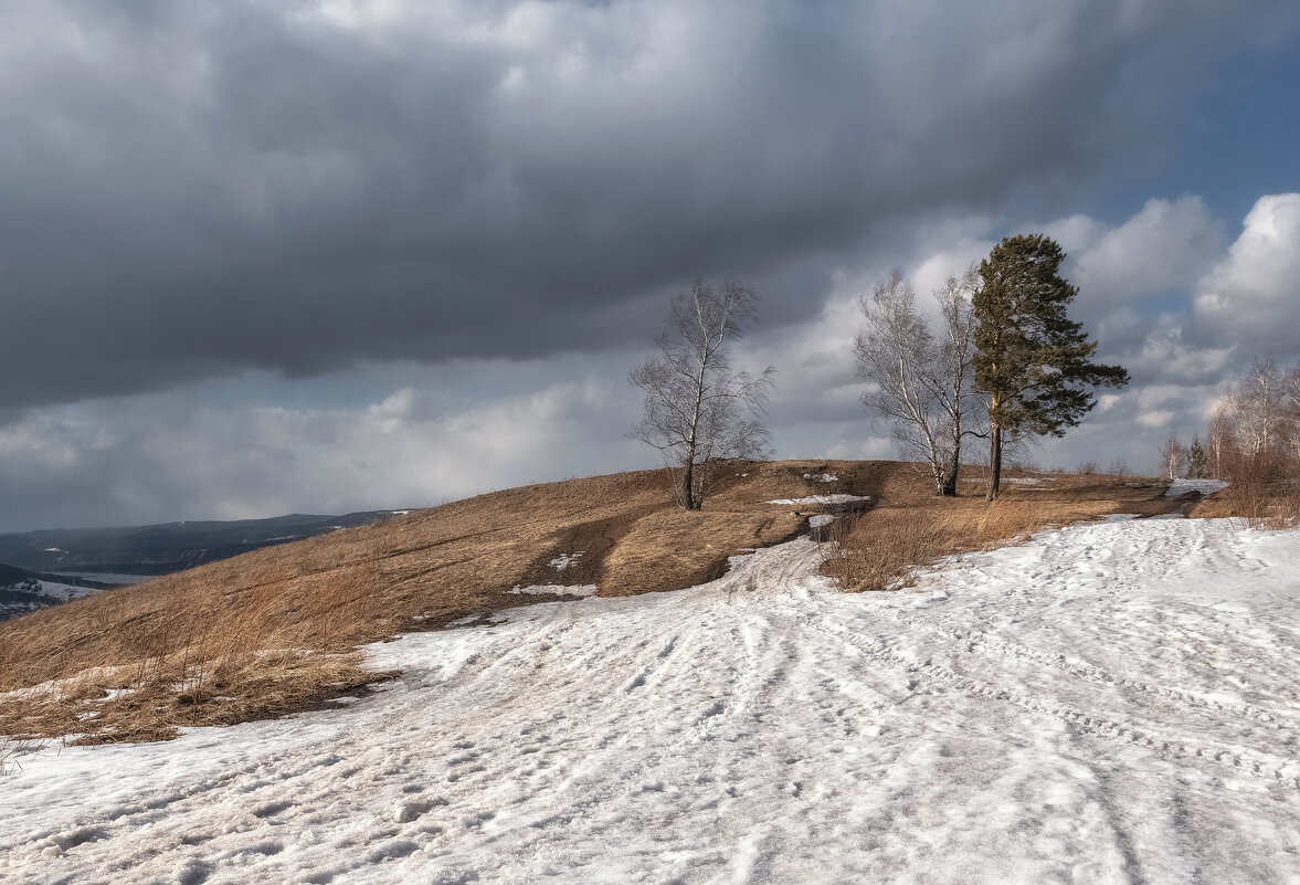 Торгашинский хребет, весна - Марина Фомина.