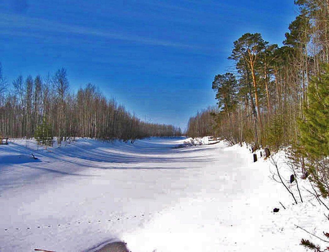 Март...Весна света на протоке Коим! - Владимир 