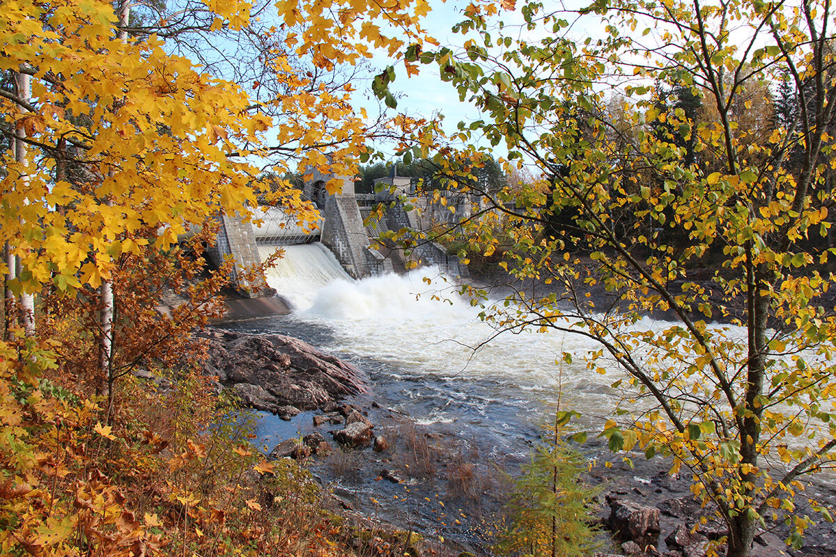 Буйство воды в осенних оттенках - Сергей Сомихин Буйство воды в осенних оттенках - Сергей Сомихин