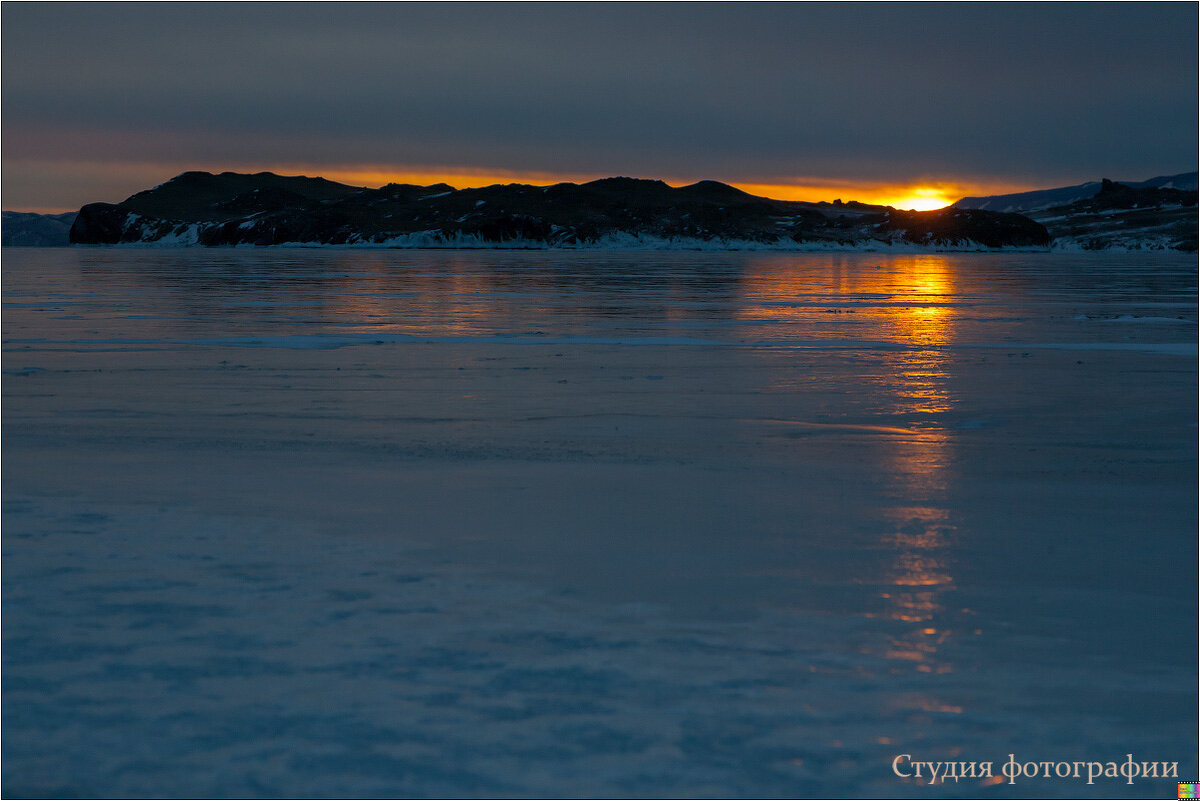 Зимний вечер на Байкале - Студия фотографии