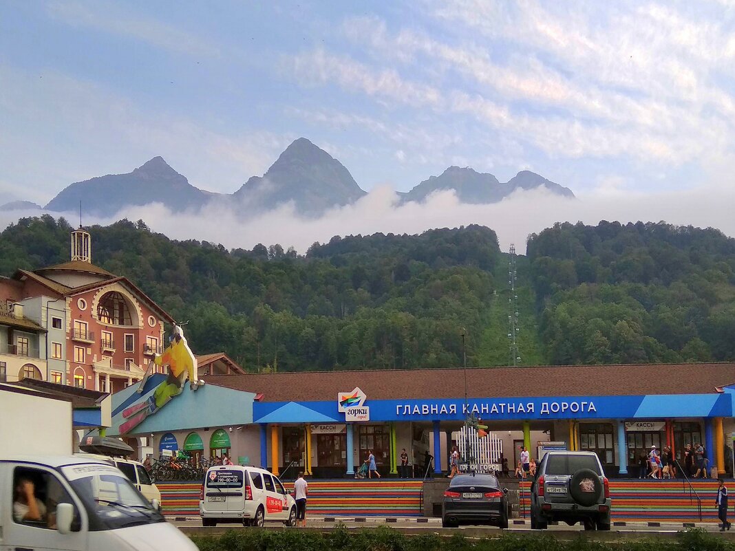 Сочи, канатная дорога. Автор Саша - Фотогруппа Весна Сочи, канатная дорога. Автор Саша - Фотогруппа Весна