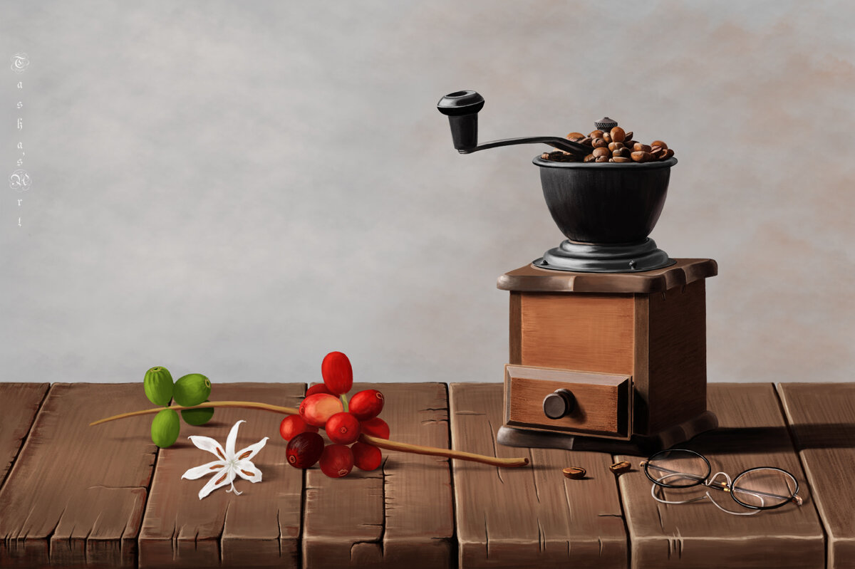 Кофейный натюрморт - Наталия Львова