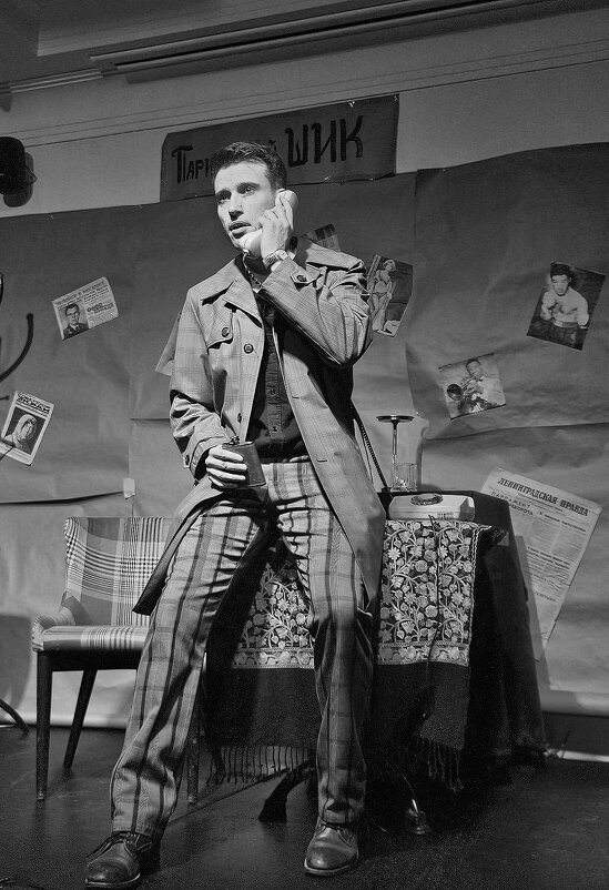 Александр Мицкевич / моноспектакль "Соло на чемодане" - zavitok *