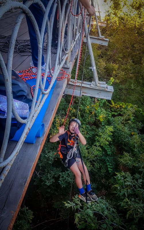 Тренировка.Висячий мост... - arkadii 