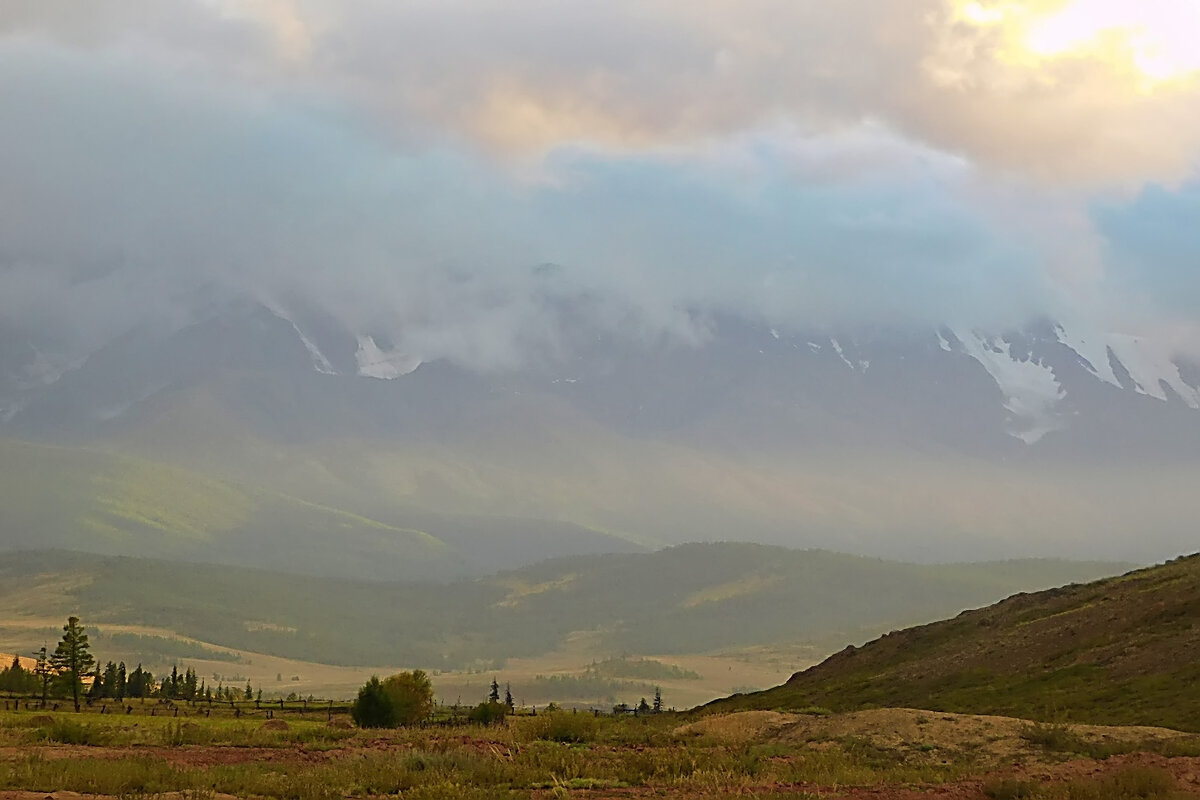 Курайская степь и Северо-Чуйский хребет - Владимир Кириченко