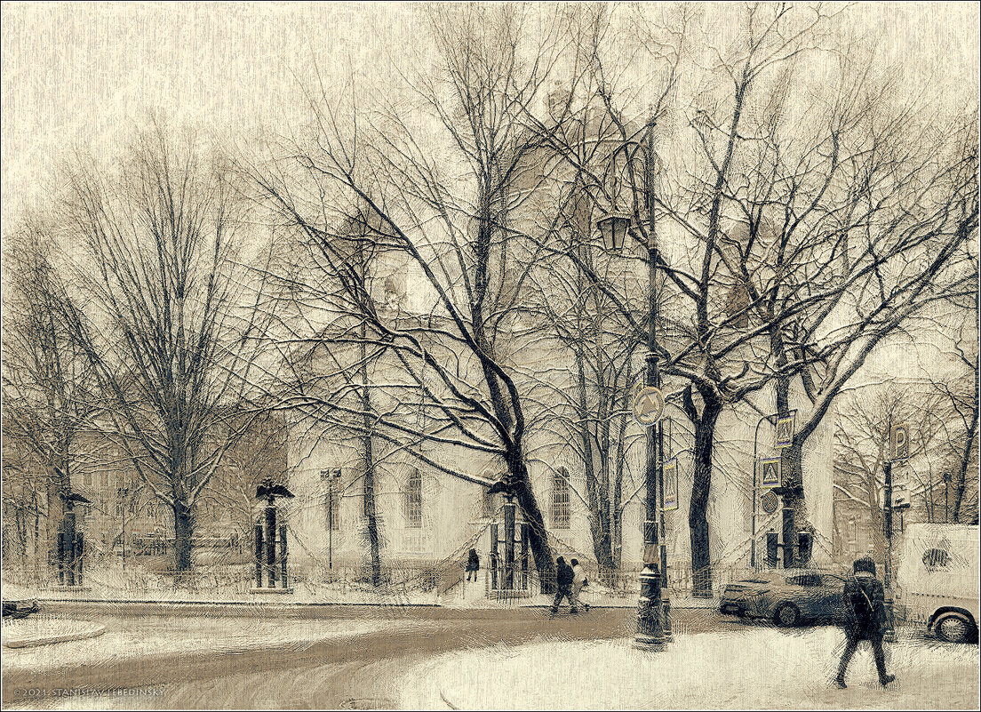 My magic Petersburg_03973_Преображенская пл. - Станислав Лебединский