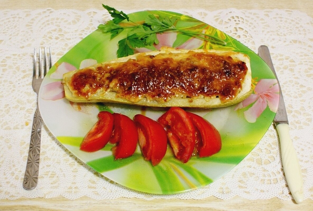 Лодочка из кабачка - Галина Нестратова