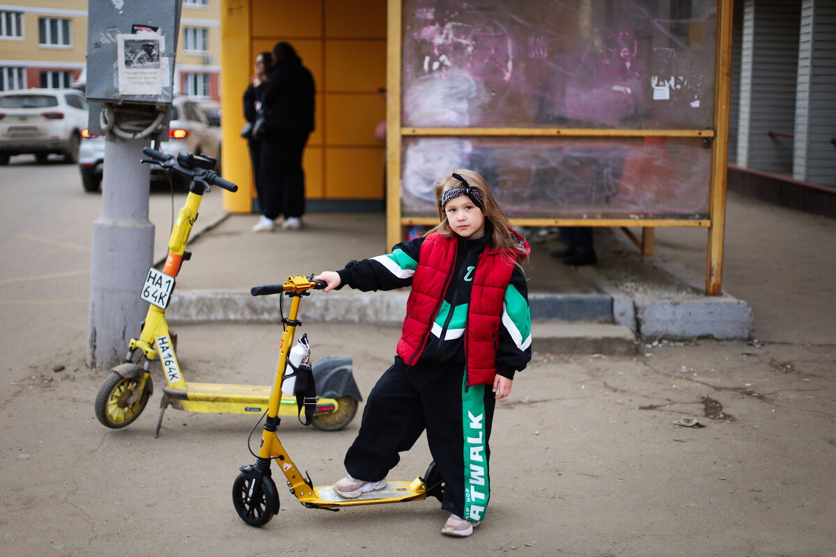 взрослый самокат и его детеныш) - Артём Евтюхов